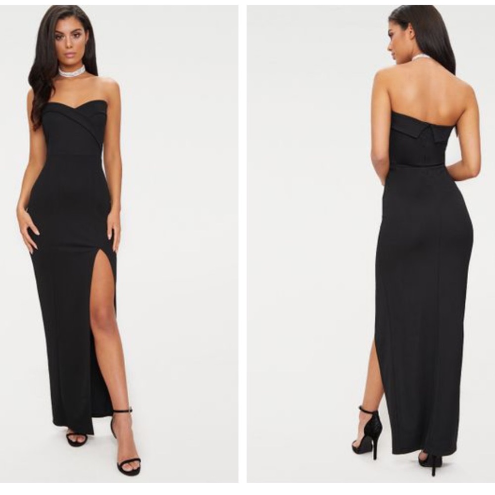 Black Bandeau Dress